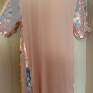 Sequin T-Shirt Dress